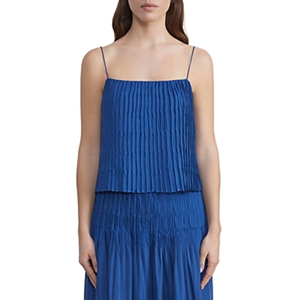 LAFAYETTE 148 Smockedβ Cropped Cami Size XS